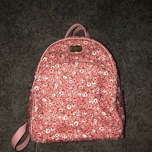 Pink Micheal Kors Backpack